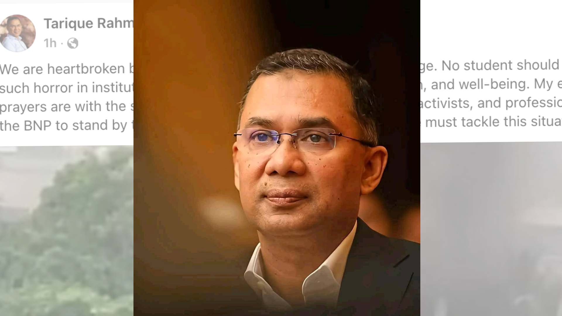 তারেক রহমানের শোক, পাশে দাঁড়ানোর আহ্বান নেতাকর্মীদের
