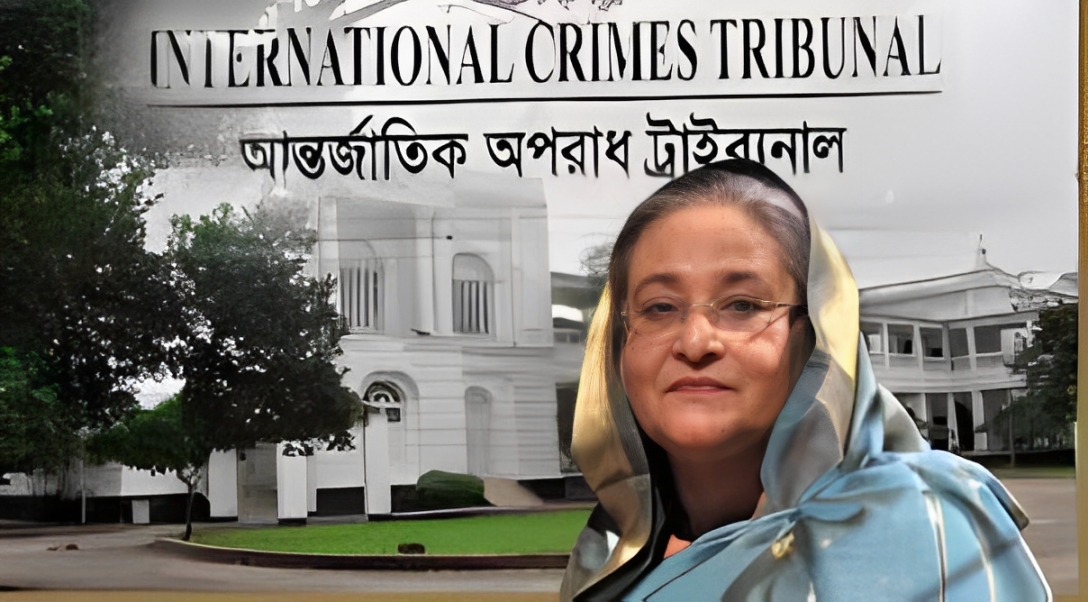 আন্তর্জাতিক অপরাধ ট্রাইব্যুনালের নির্দেশে শেখ হাসিনাকে কারণ দর্শানোর নোটিশ
