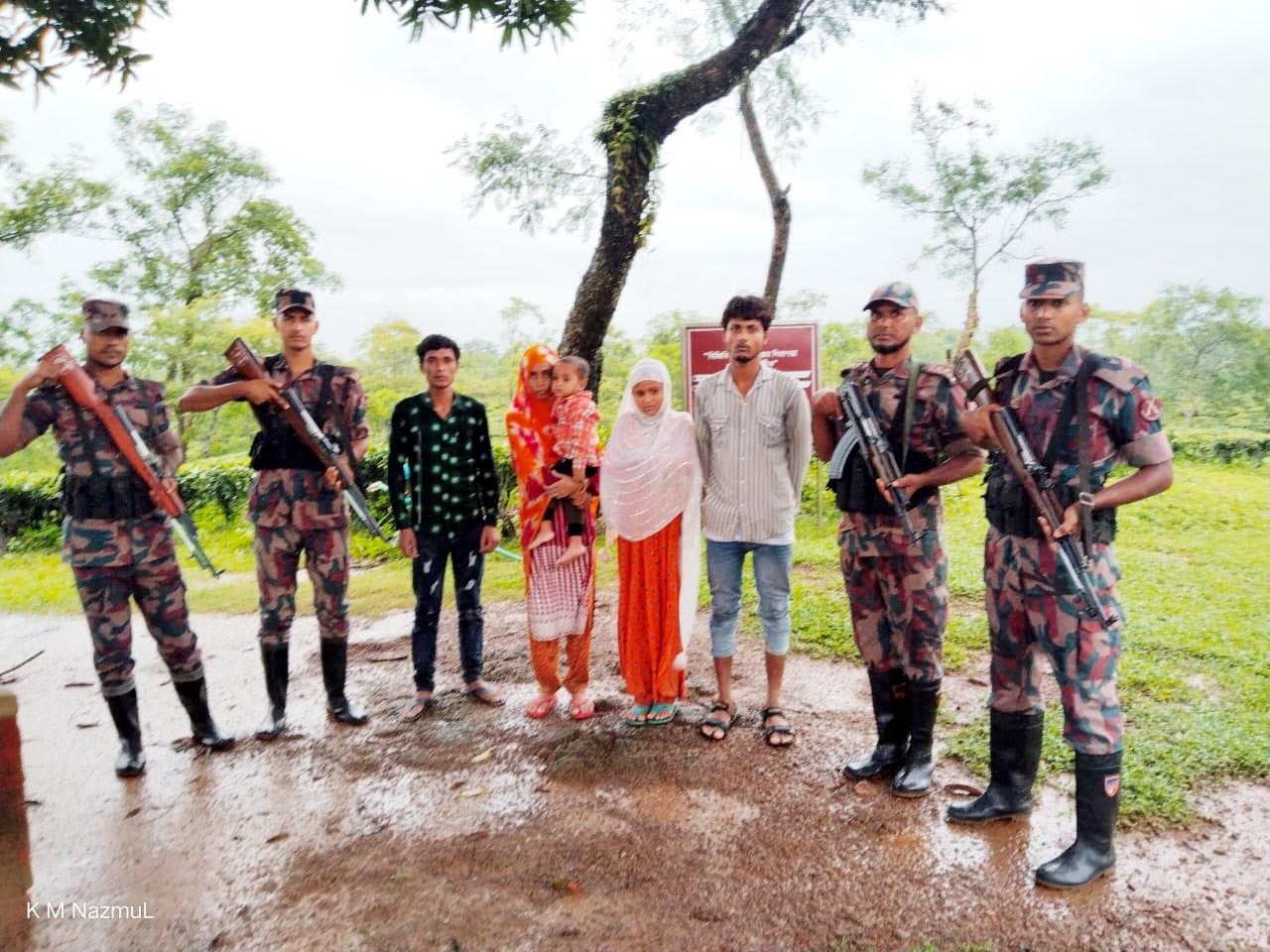 মৌলভীবাজার সীমান্তে আবার ২৯ জনকে ঠেলে পাঠাল বিএসএফ